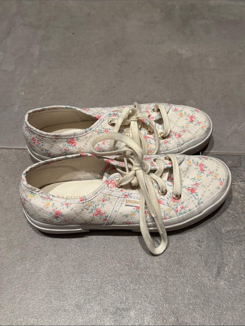 Limited Edition Superga x Loveshackfancy Sneakers size 6.5w